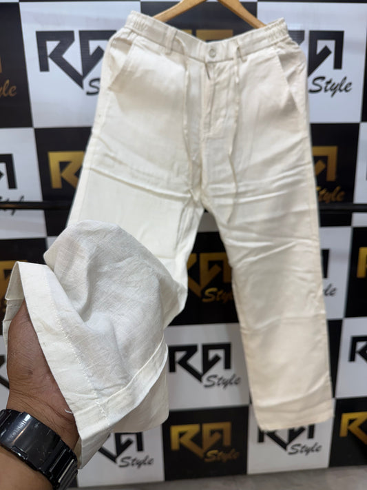 60 Lea Pure Linen Trouser