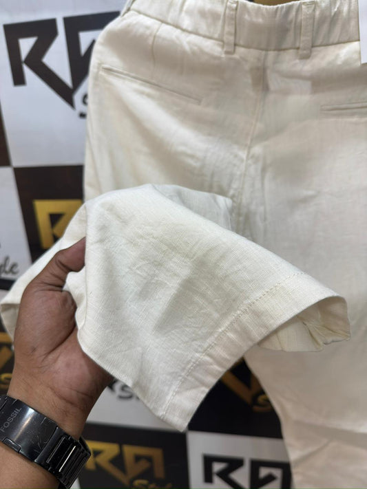 60 Lea Pure Linen Trouser