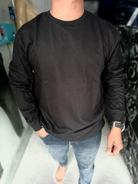 BRANDED BASIC FULL SLEEVE T-SHIRT