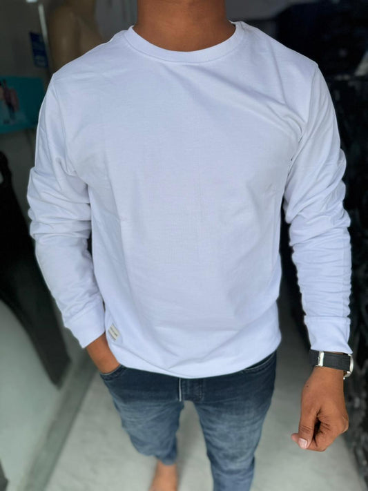BRANDED BASIC FULL SLEEVE T-SHIRT