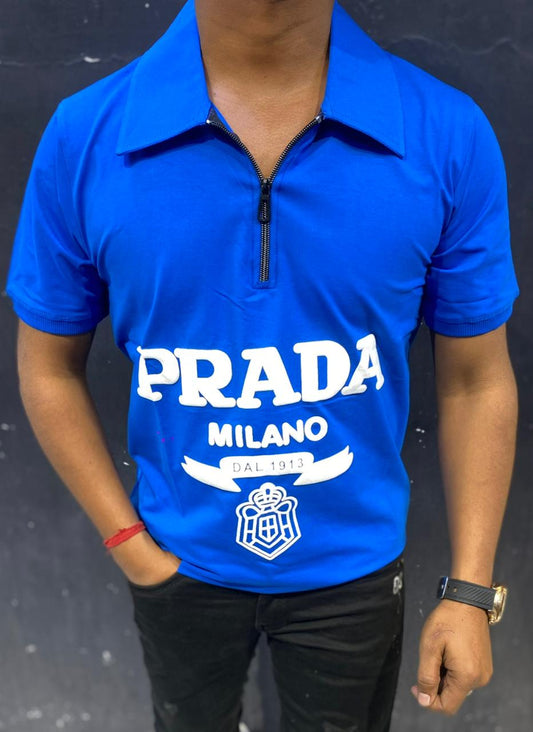 CUBAN COLLAR TSHIRT